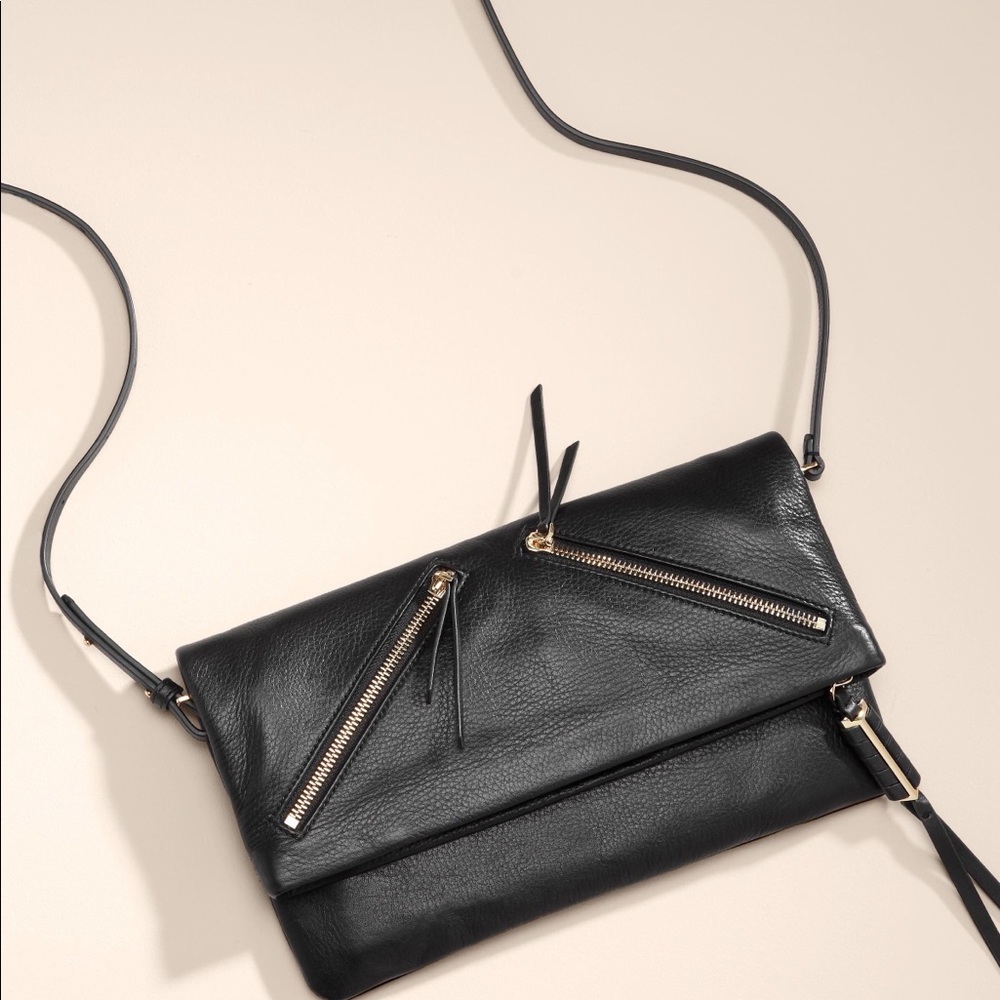 Stella & Dot Covet Waverley Leather Purse Clutch